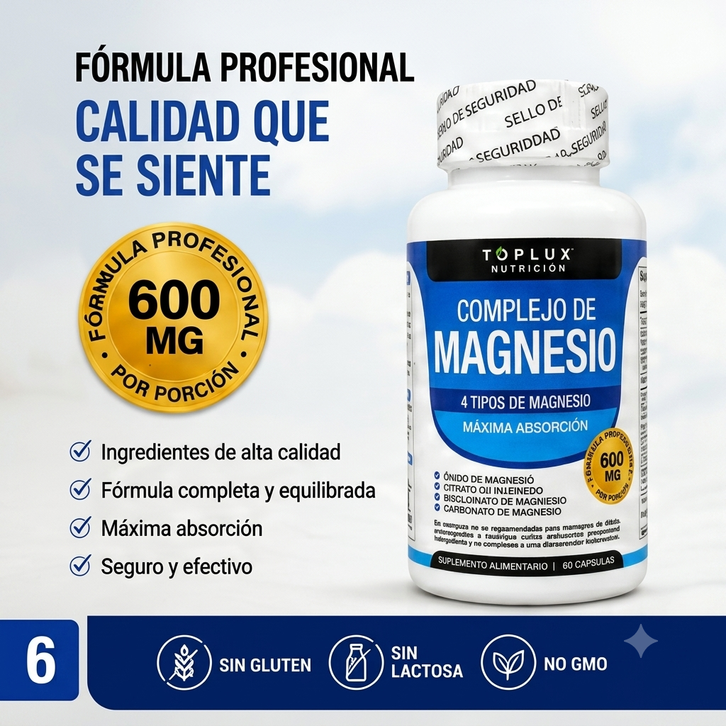 MAGNESIO COMPLEX 600MG